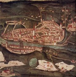 Ansicht der Stadt Kempten